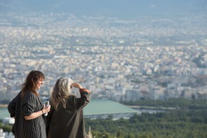 Backstage from the making of the film Moderation, by Anja Kirschner, 2015