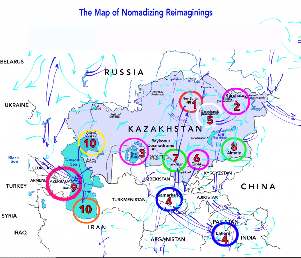 The Map of Nomadizing Reimaginings. Almagul Menibayeva copy